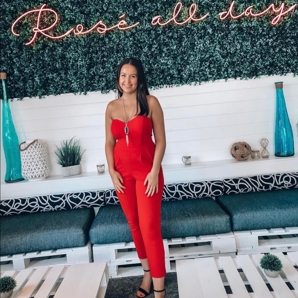 Express Strapless Jumpsuit